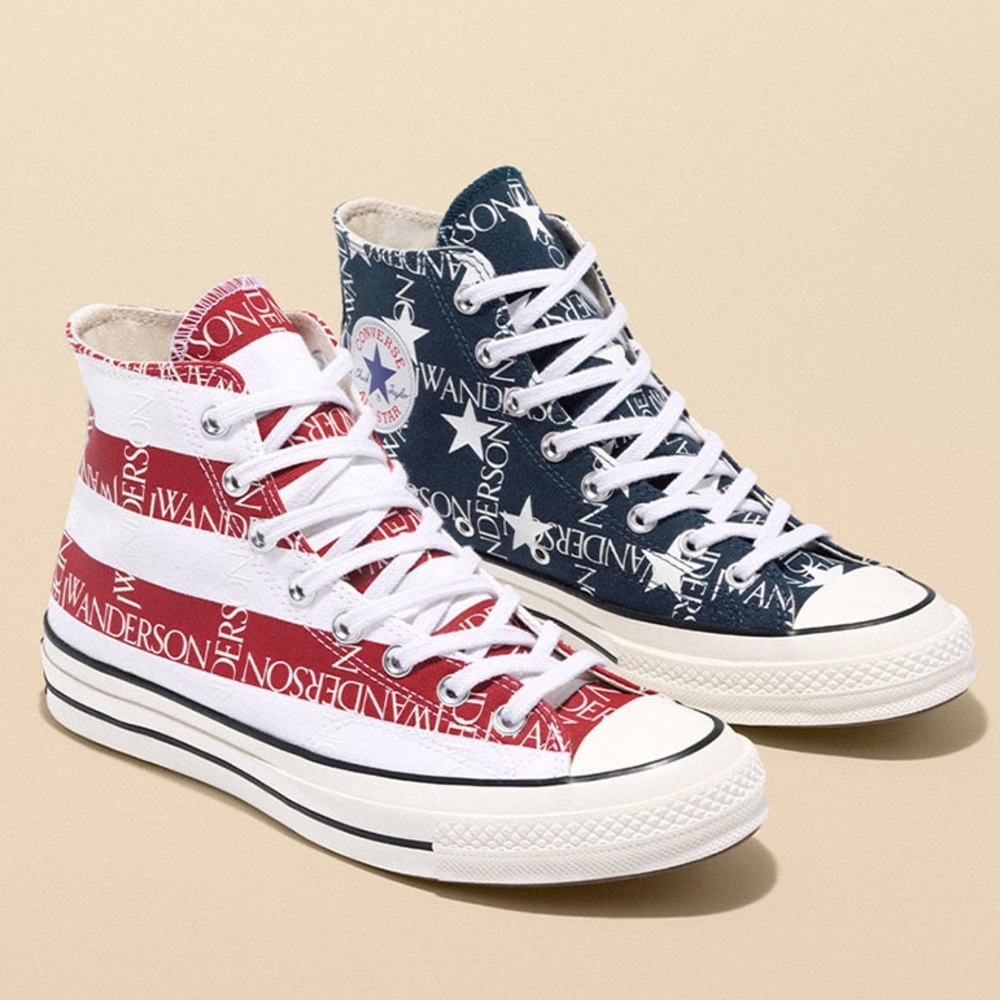 JWAnderson American Flag ChuckTaylor Allstars